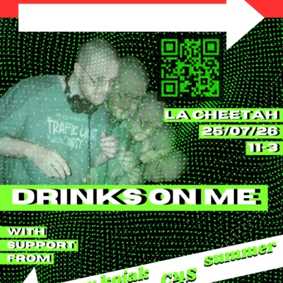 Pedestrianism presents: Drinks On Me