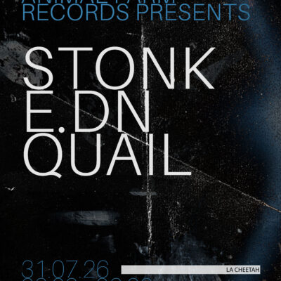 Animal Farm Records presents: STONK – E.DN – Quail